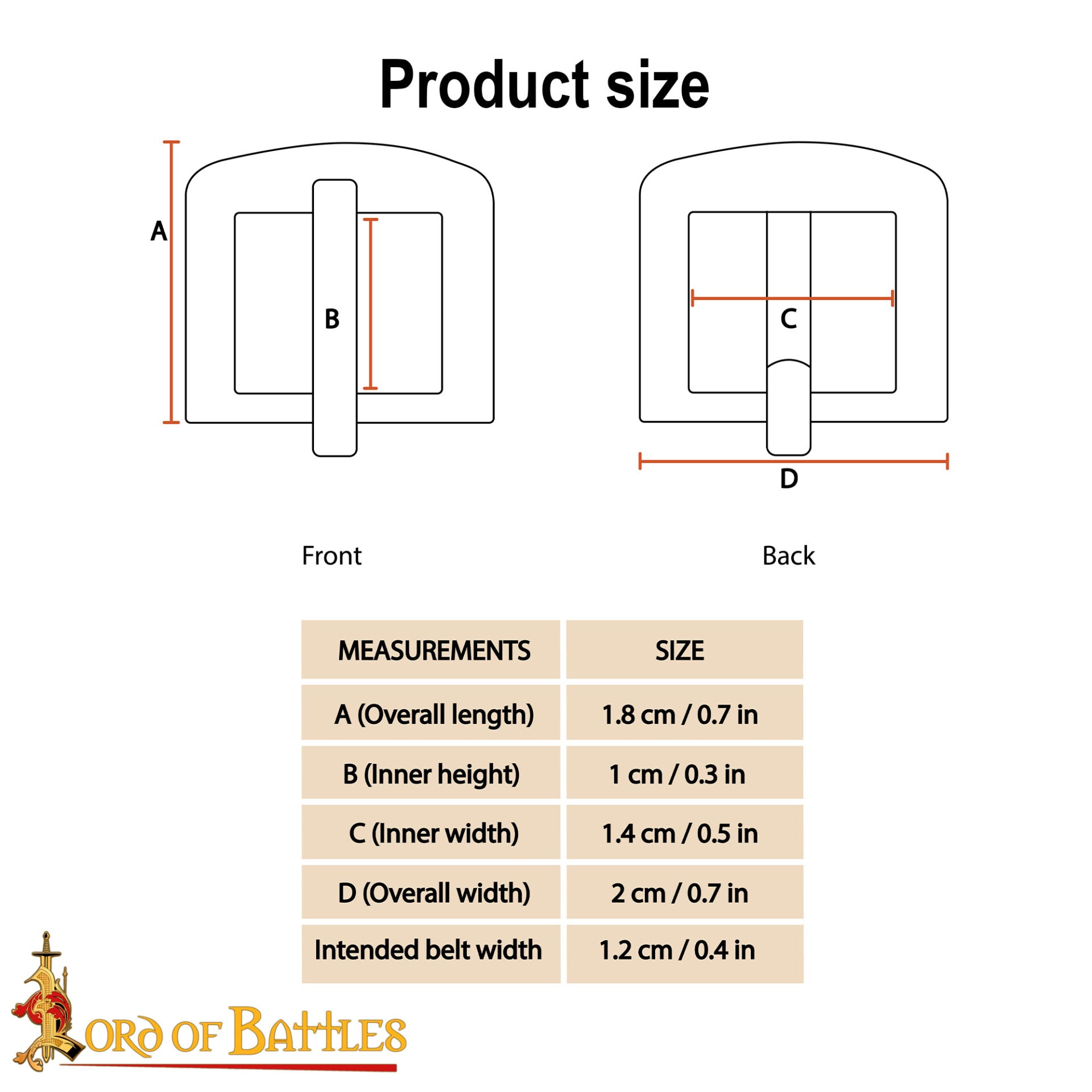 Hebillas Medievales Niqueladas del Siglo Xiv - Juego de 3 Cierres de Acero para Cinturones, Armaduras y Artesanía de Cuero - Imagen 3