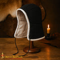 Gorra Acolchada Medieval - Forro de Casco Acolchado Negro - Imagen 1