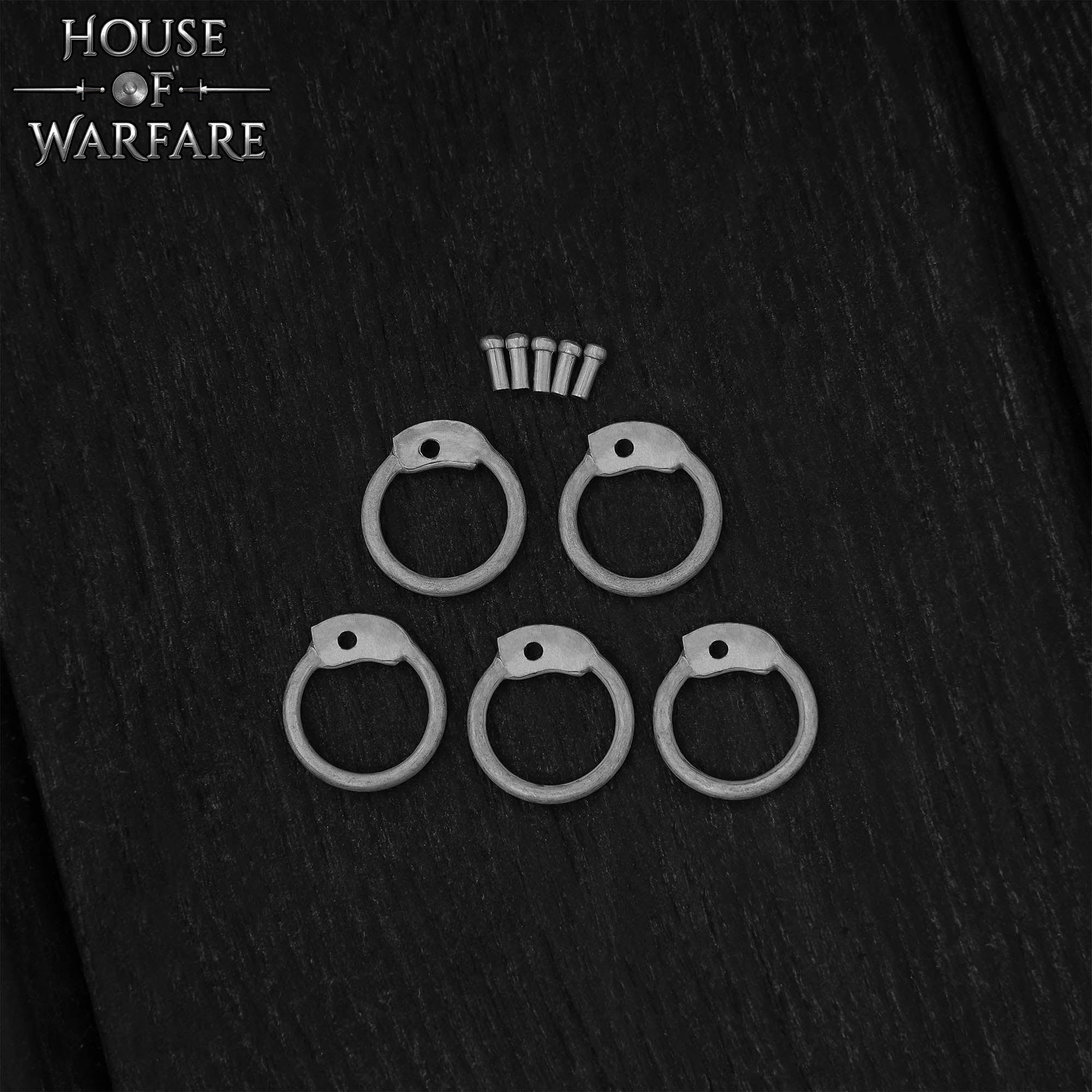 Anillo de Cota de Malla - Anillos Redondos de Aluminio Remachado, 10mm 16 Gauge - Imagen 6