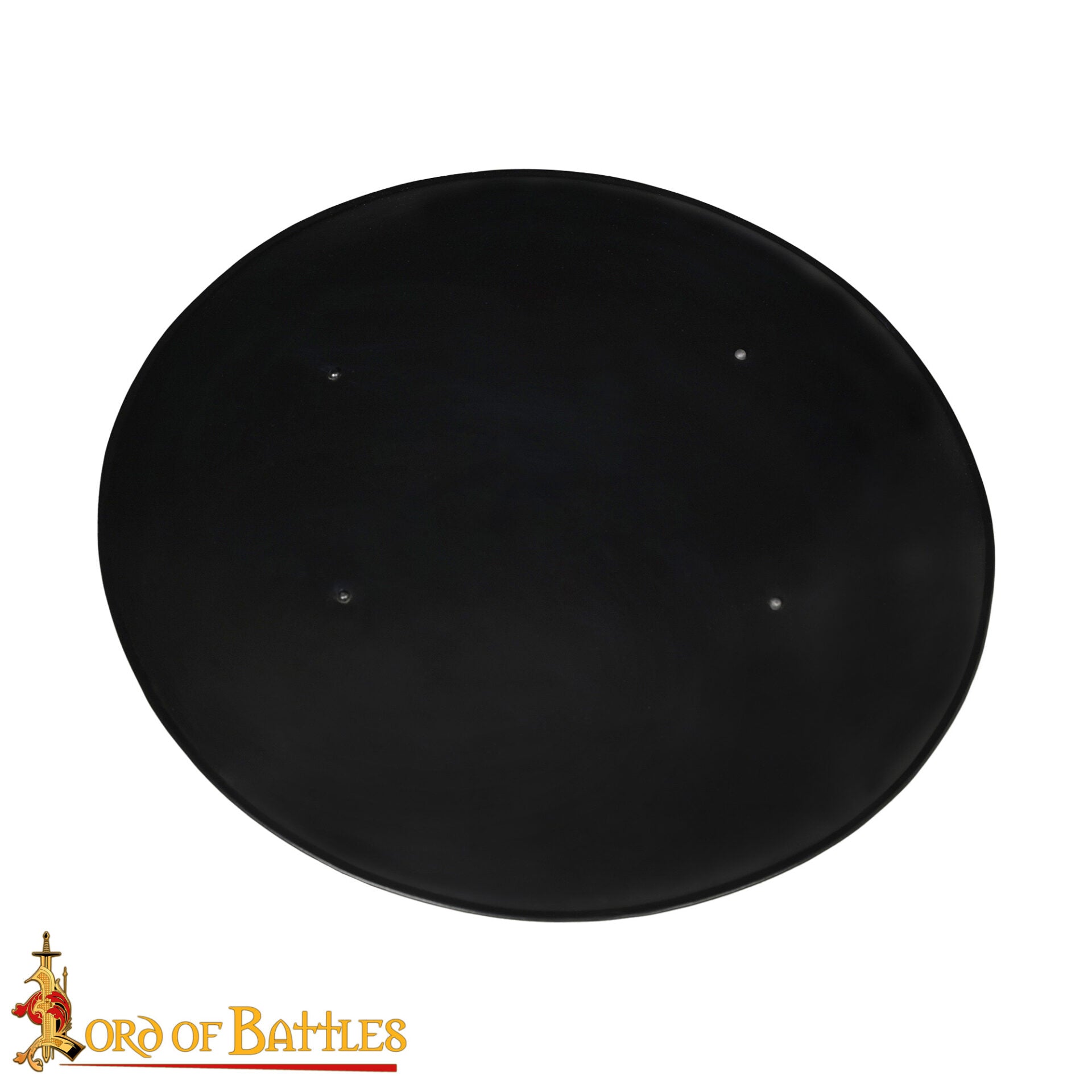 Escudo Redondo de Acero con Asa Central - 22" - Negro - Acero Calibre 18 - Imagen 3