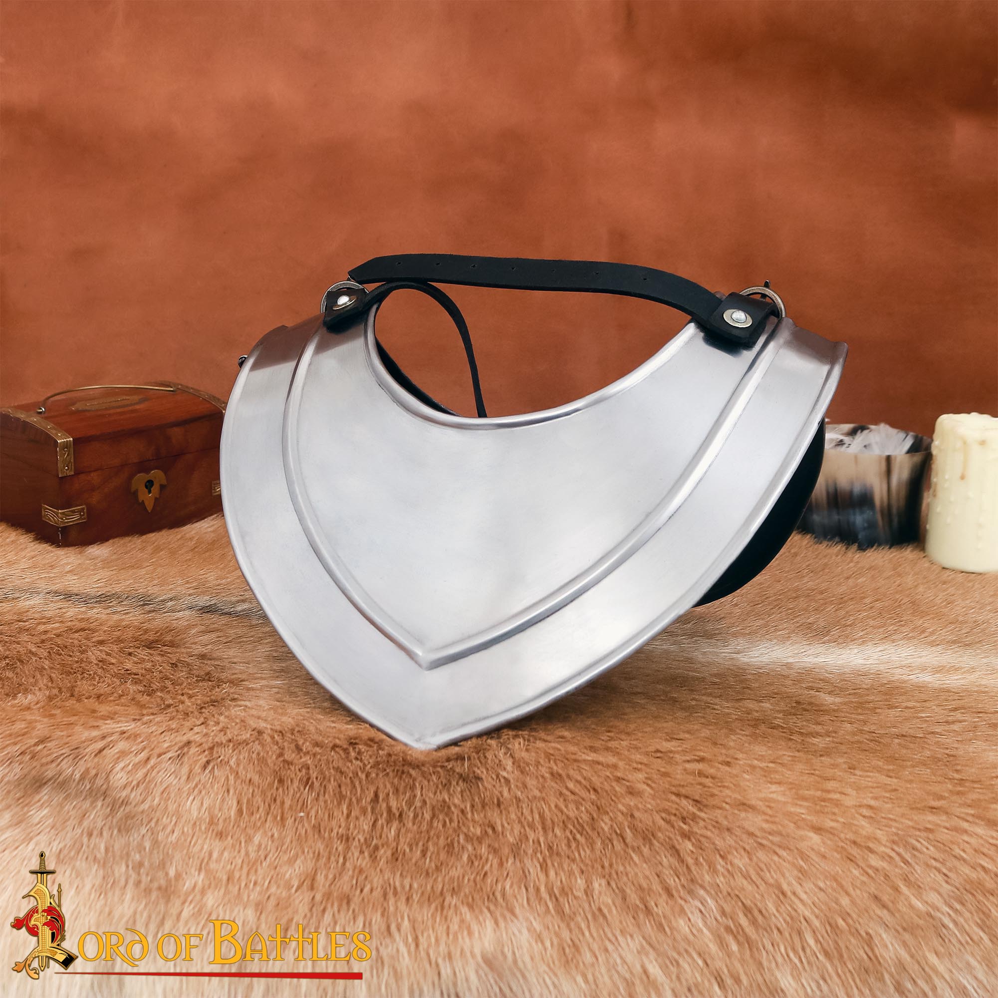 Gorget Medieval Simple Calibre 18 - Imagen 1