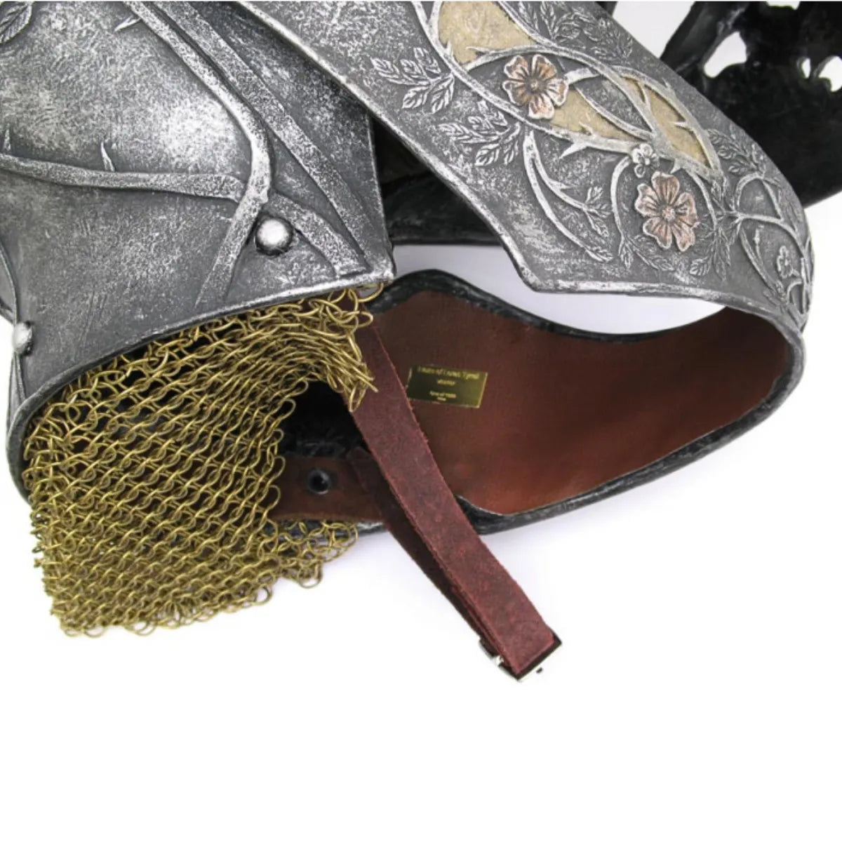 Imagen de Casco Loras Tyrel Juego de Tronos parte de nuestra colección en Espadas y Más, sitio oficial.