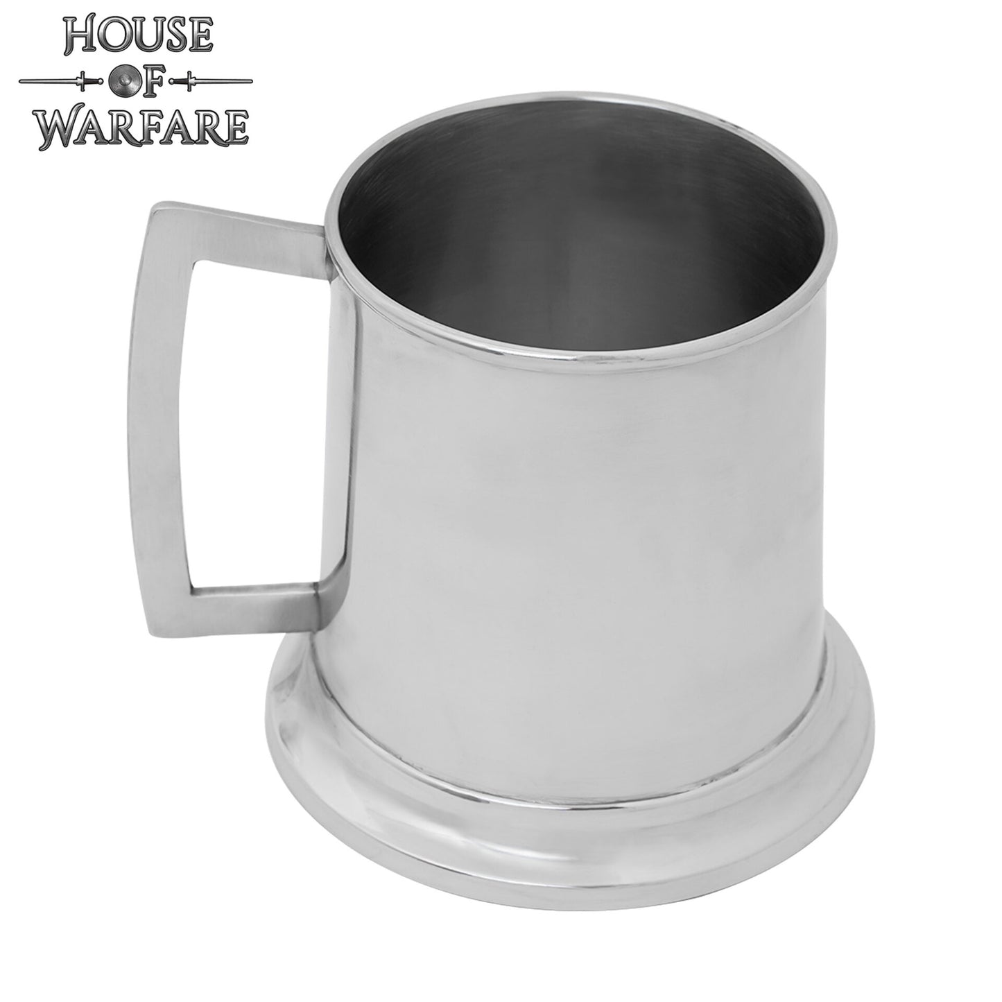 Jarra Medieval de Acero Pulido - 4,5 Pulgadas, 660 Ml de Capacidad - Imagen 4