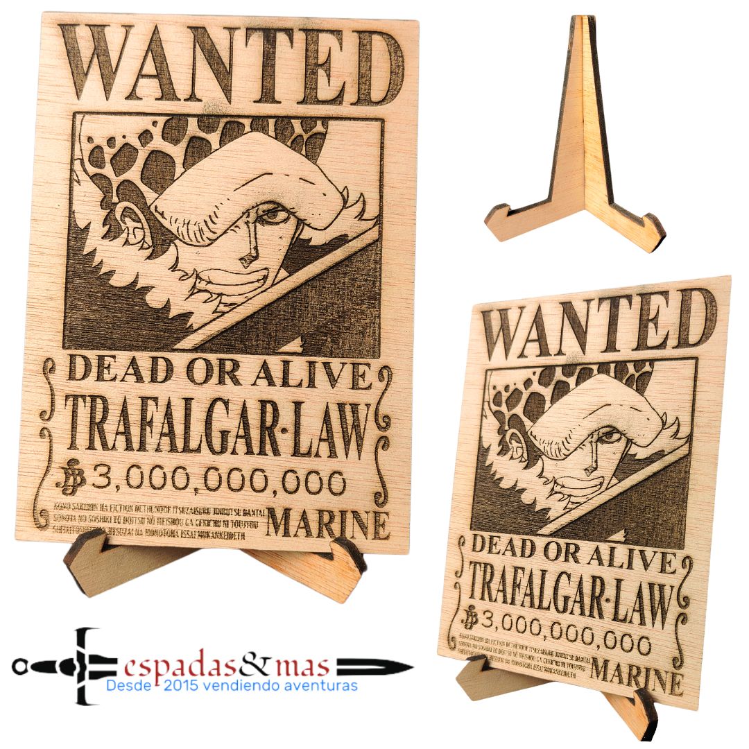 Cartel Wanted Trafalgar Law