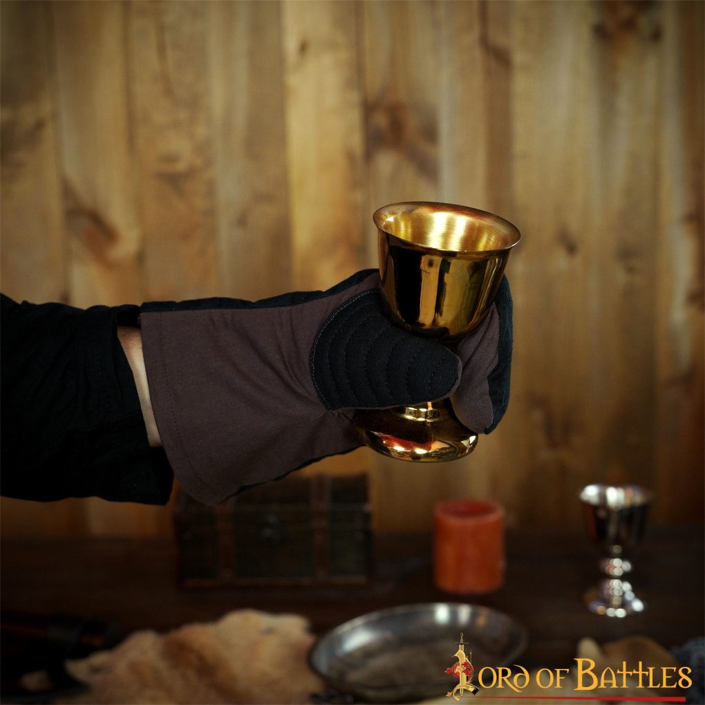 Guantes Manopla Acolchada Protección Acolchada Lienzo Algodón Hecho a Mano - Imagen 5