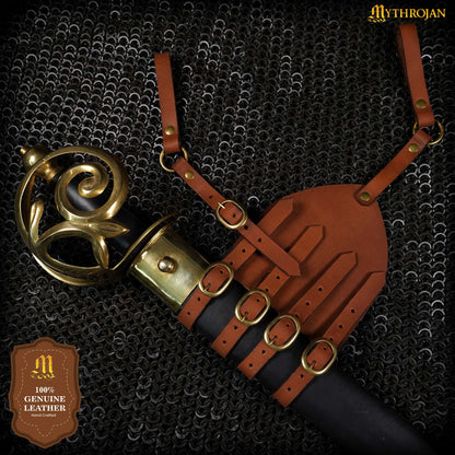 Mythrojan Renacimiento Medieval Estoque Rana - Imagen 2