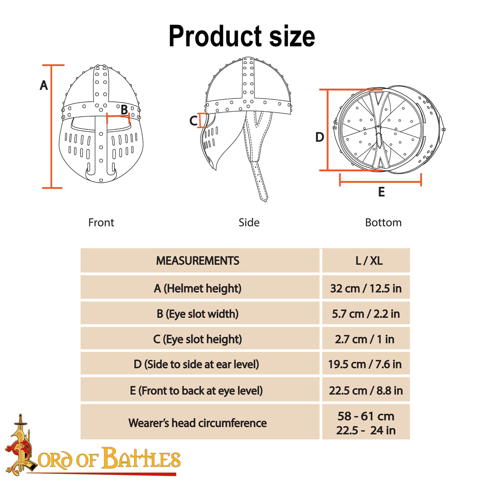 Casco Normando Spangenhelm del Siglo Xii-xiii con Protector Facial - Armadura Medieval de Acero Dulce de Calibre 16 - Imagen 3