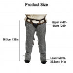 Mallas de Cota de Malla - Anillo Plano Remachado de 9 Mm - Acero Inoxidable de Calibre 18 - Ideal para Conjuntos de Armadura de Cuerpo Entero - Imagen 3