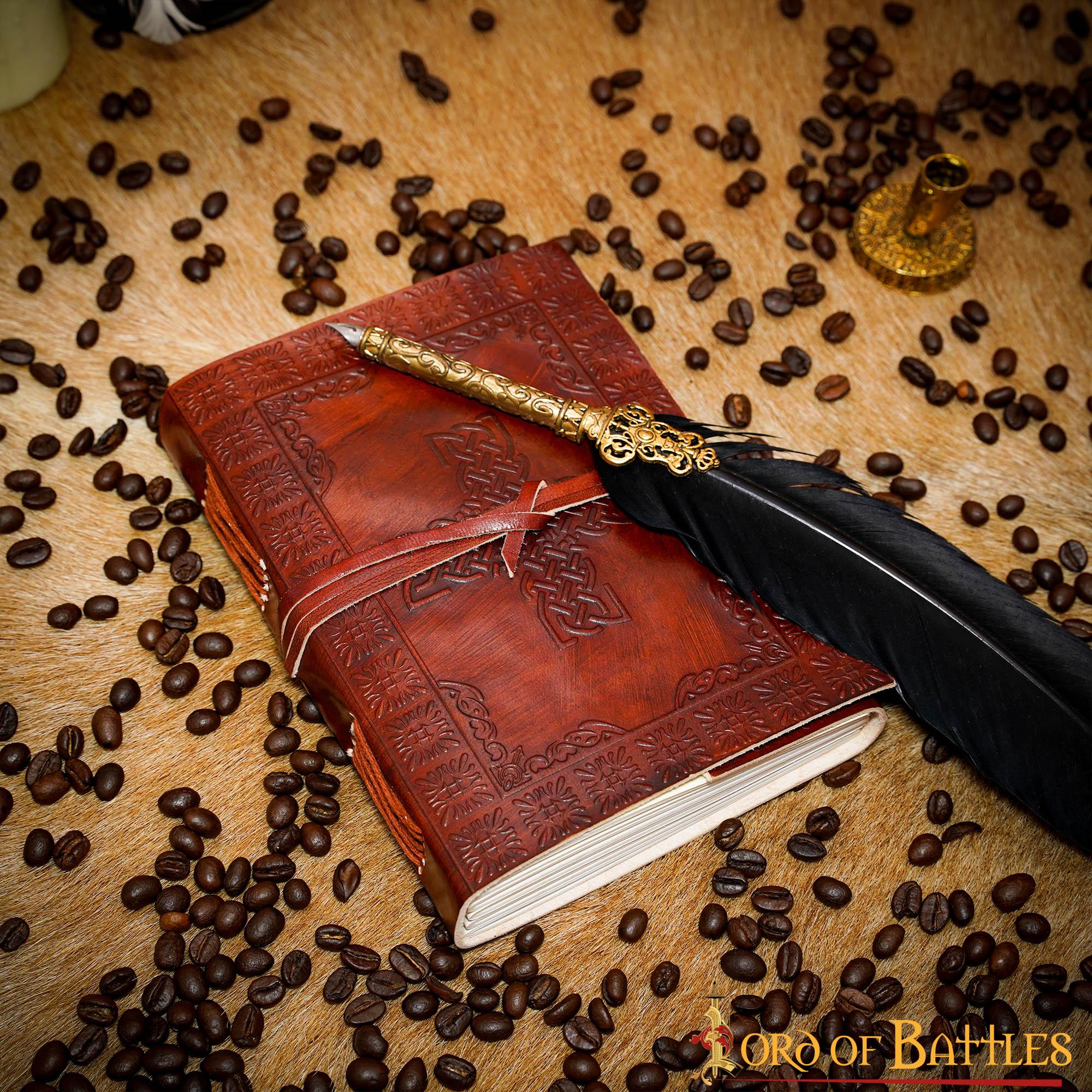 Diario de Cuero con Cruz Celta y Árbol de la Vida - Imagen 6