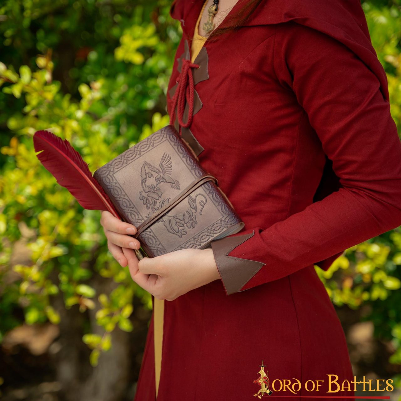 The Dragon Journal Agenda de Piel Auténtica Hecha a Mano - Imagen 8