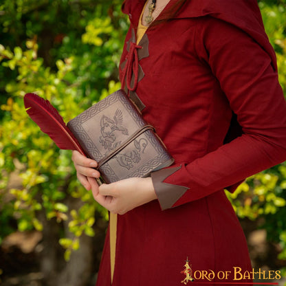 The Dragon Journal Agenda de Piel Auténtica Hecha a Mano - Imagen 8