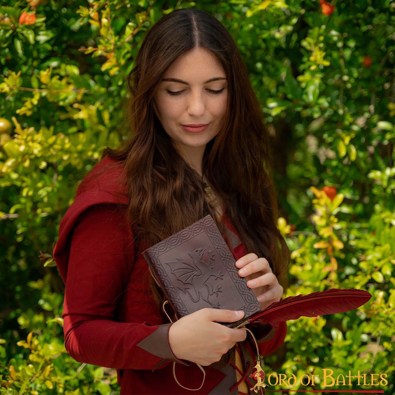 The Dragon Journal Agenda de Piel Auténtica Hecha a Mano - Imagen 7