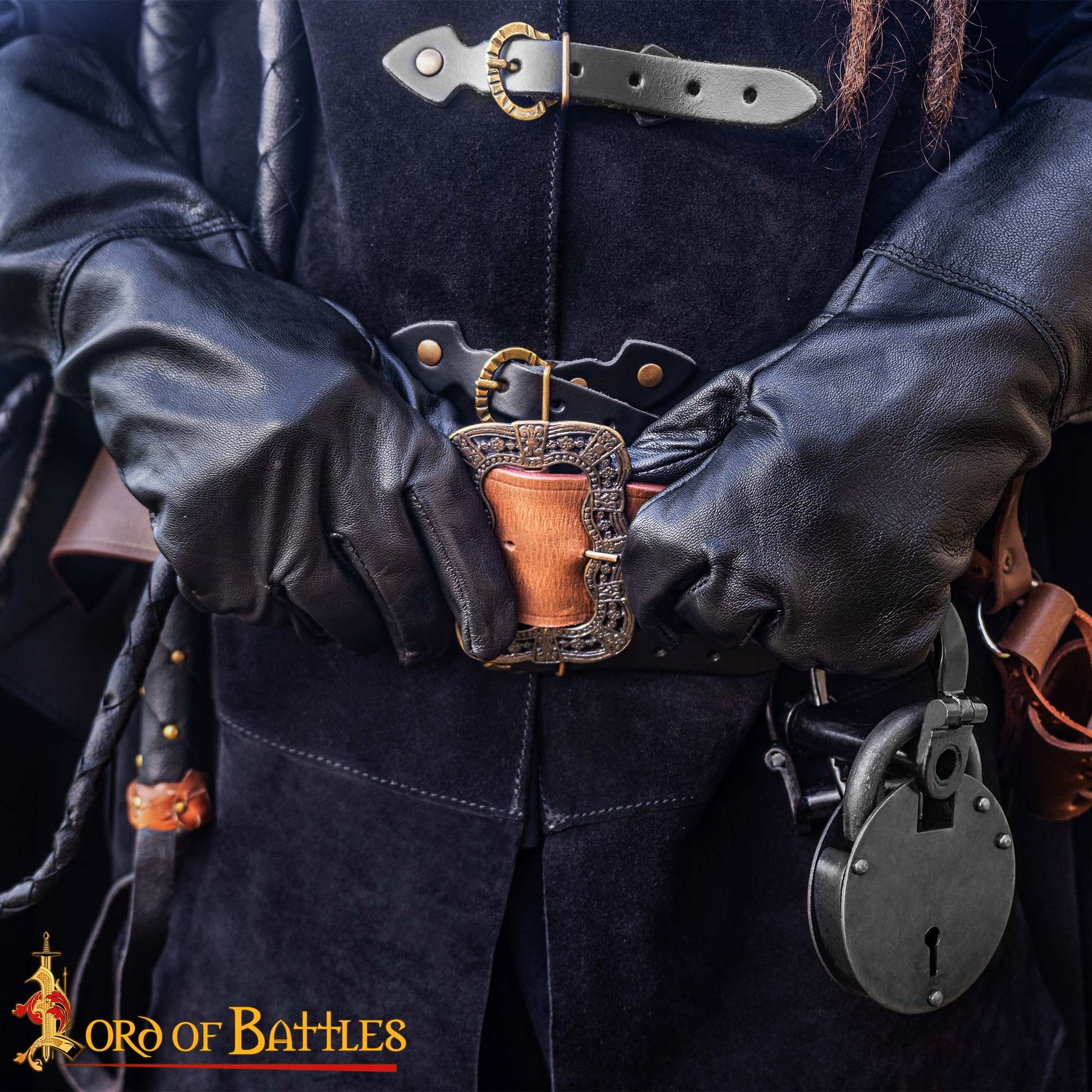 Capitán Jack Sparrow Hebilla de Cinturón para Cosplay de Piratas - Imagen 4
