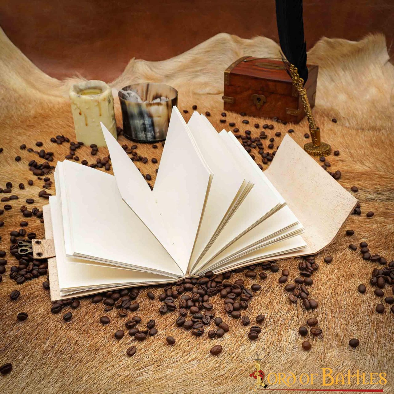 Celtic Tree Of Life Diario de Cuero de la Vendimia Diario de Cuero Real - Imagen 3