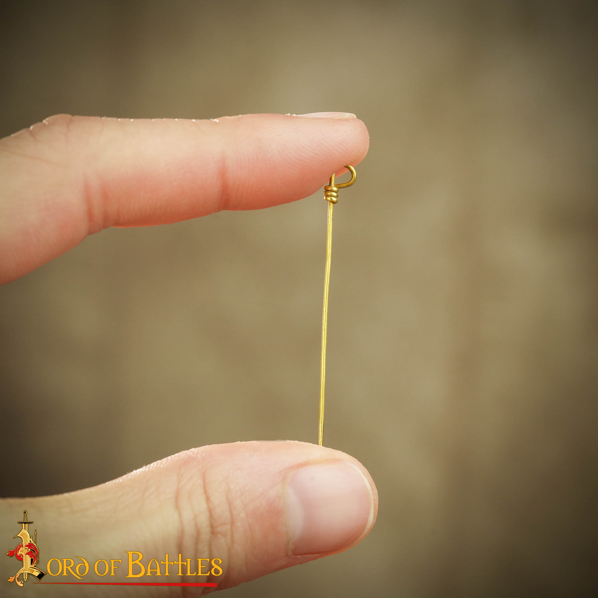 Juego de Alfileres de Coser Medievales de Latón - Juego de 6 Alfileres - Imagen 14