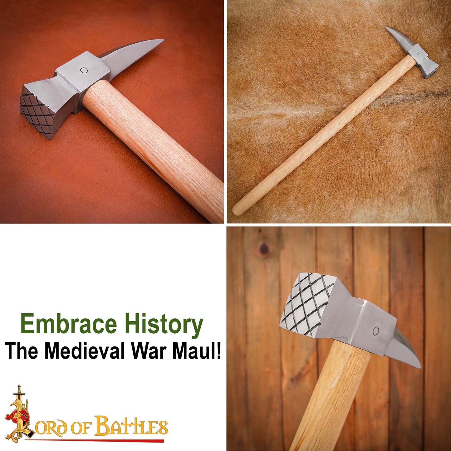 Martillo de Guerra Medieval - Imagen 10