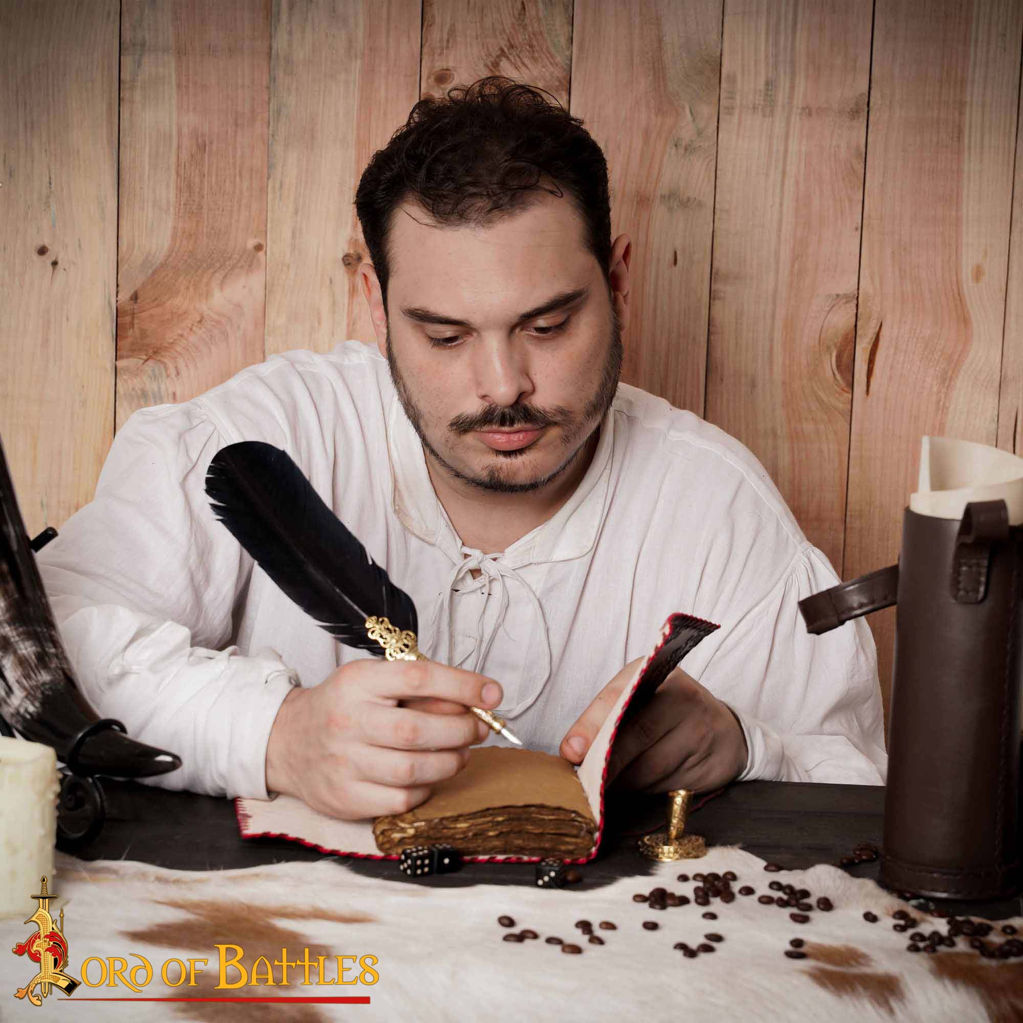 Steampunk Journal Agenda de Piel Auténtica Hecha a Mano - Imagen 9