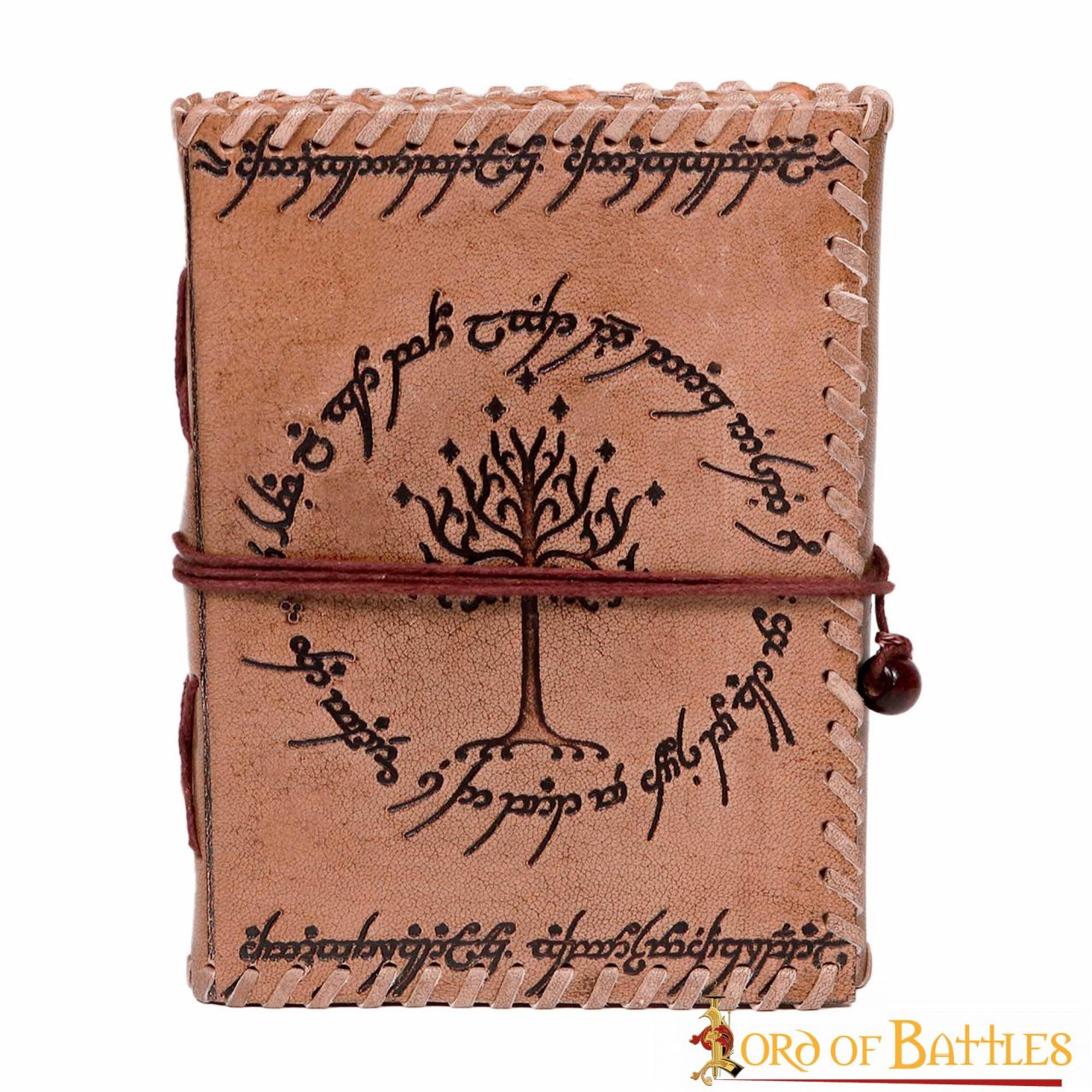 Diario de la Tierra Media Diario de Cuero Auténtico Hecho a Mano - Imagen 2