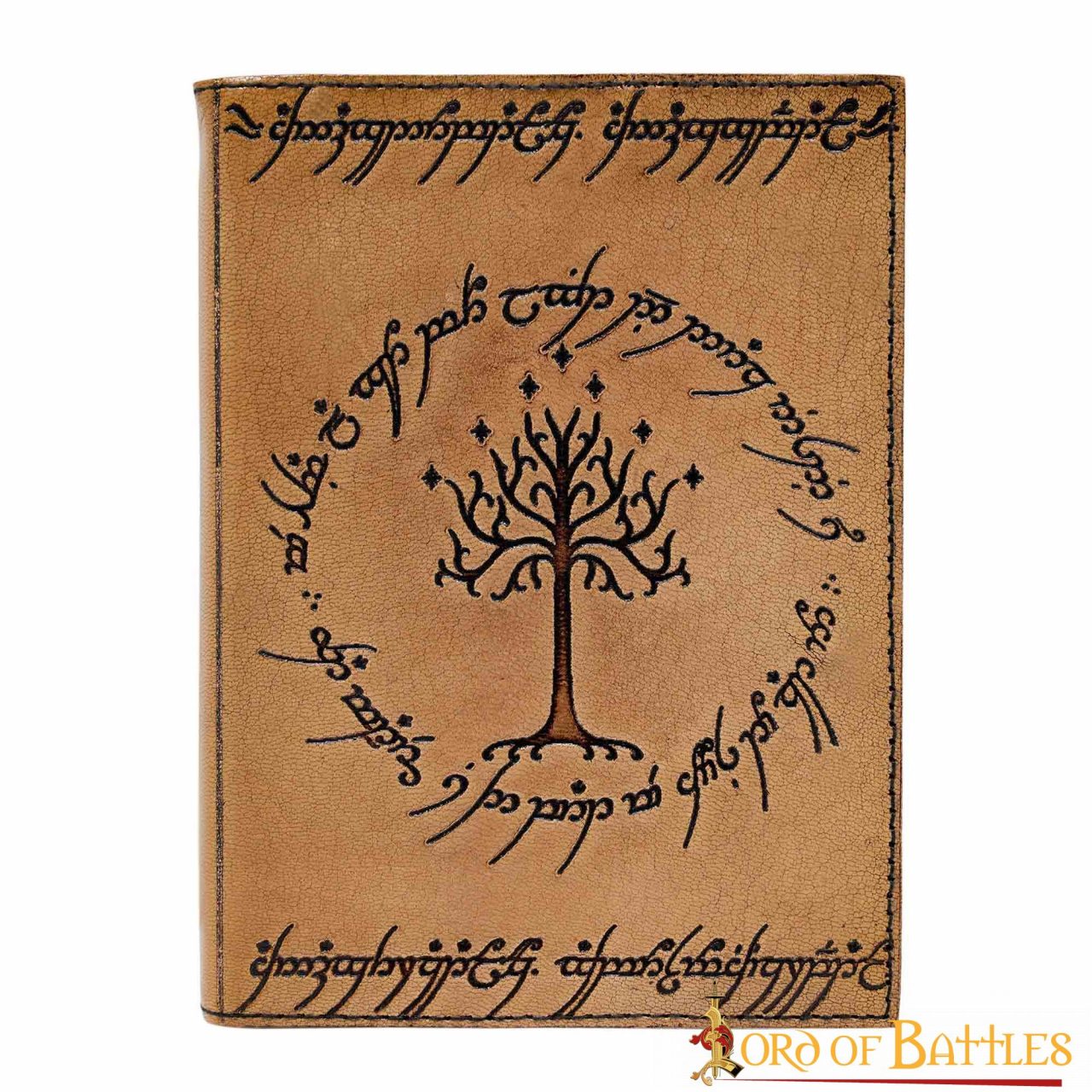 Diario de Piel Árbol de Gondor Diario de Piel Auténtica - Imagen 2