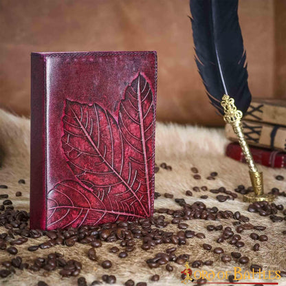 Diario Medieval de Cuero Diario de Cuero Auténtico Hecho a Mano - Imagen 5