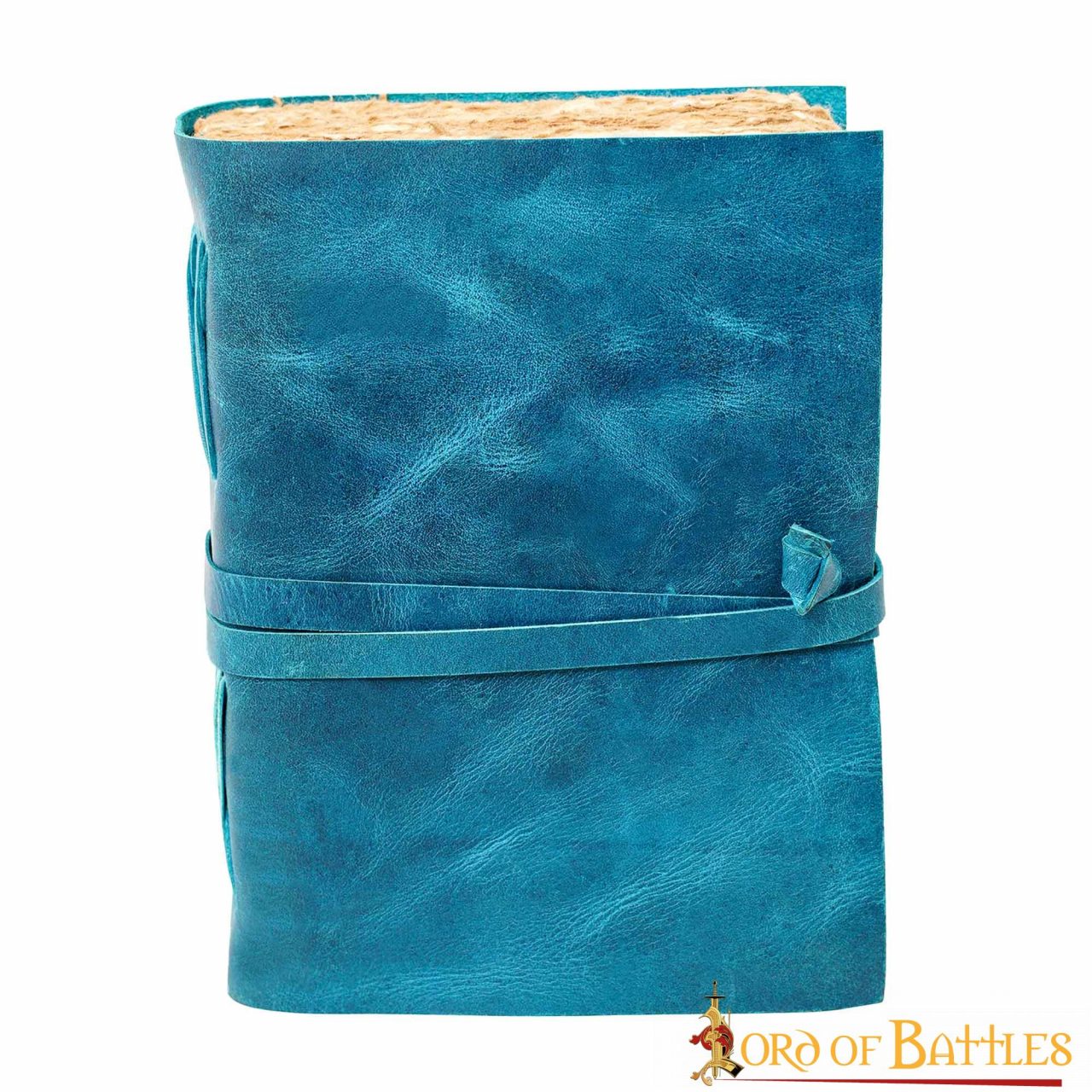 Diario Medieval de Piel Auténtica Hecho a Mano - Imagen 2