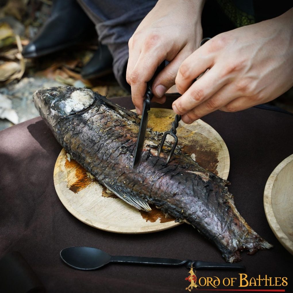 Juego de Cubiertos Rústicos de Acero Inoxidable Funcionales para Campamento - Imagen 6