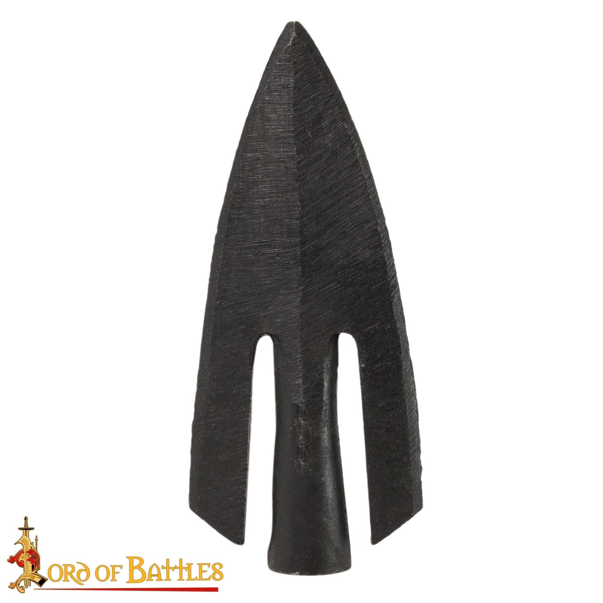 Punta de Flecha Medieval de Cola de Golondrina Forjada a Mano en Hierro - Imagen 5
