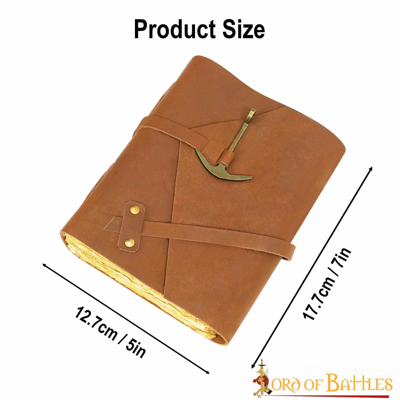 Diario de Cuero The Seafarer Diario de Cuero Hecho a Mano - Imagen 3