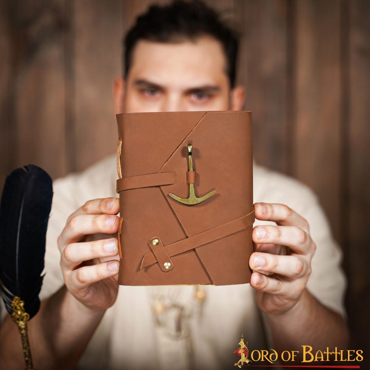 Diario de Cuero The Seafarer Diario de Cuero Hecho a Mano - Imagen 4