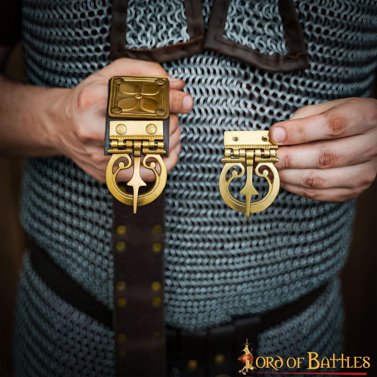 Hebilla Romana de Latón - Réplica Auténtica del Siglo I-ii D.c. - Imagen 3