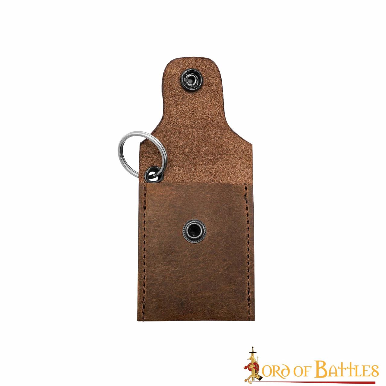 Llavero Monedero de Piel Auténtica Hecho a Mano - Imagen 2