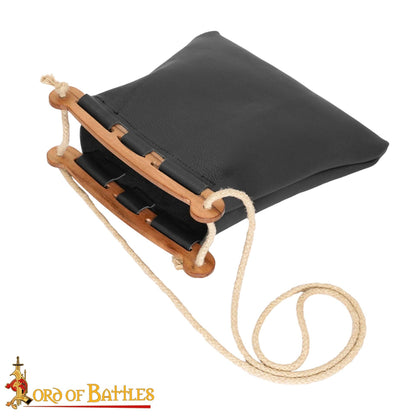 Bolso de Piel Hedeby de Inspiración Histórica Vikinga - Imagen 9