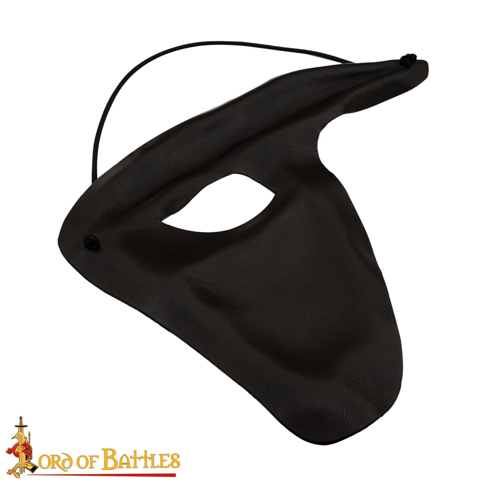 Parche / Máscara de Cuero de Villano de Ópera Fantástica - Imagen 1