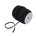 Carrete de Cordón de Cuero de 50 M, Negro - Imagen 1