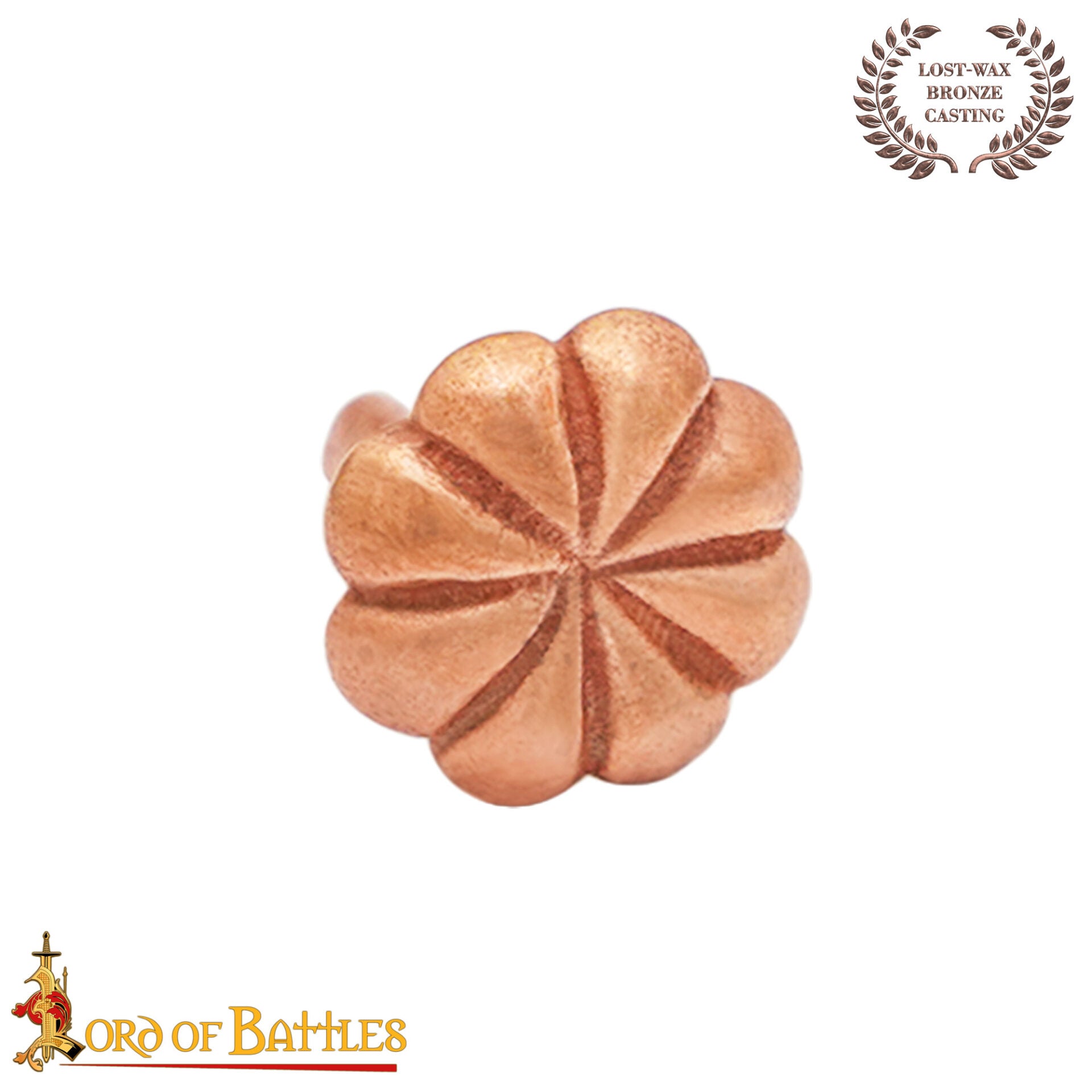 Florón de Bronce Fundido a la Cera Perdida / Montura - Imagen 1