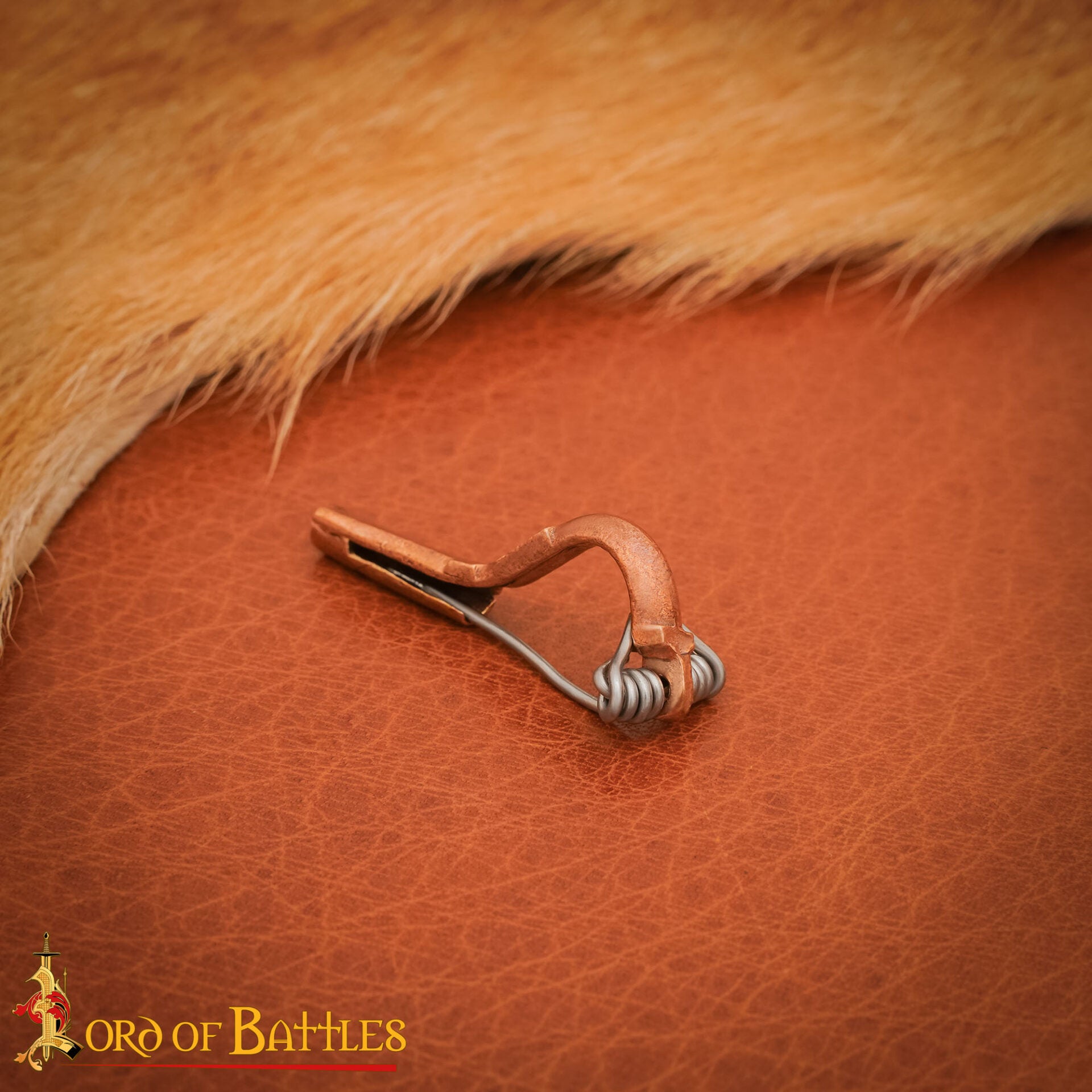 Broche de Peroné de Rodilla de Bronce Romano del Siglo Iii - Fundición a la Cera Perdida - Imagen 9