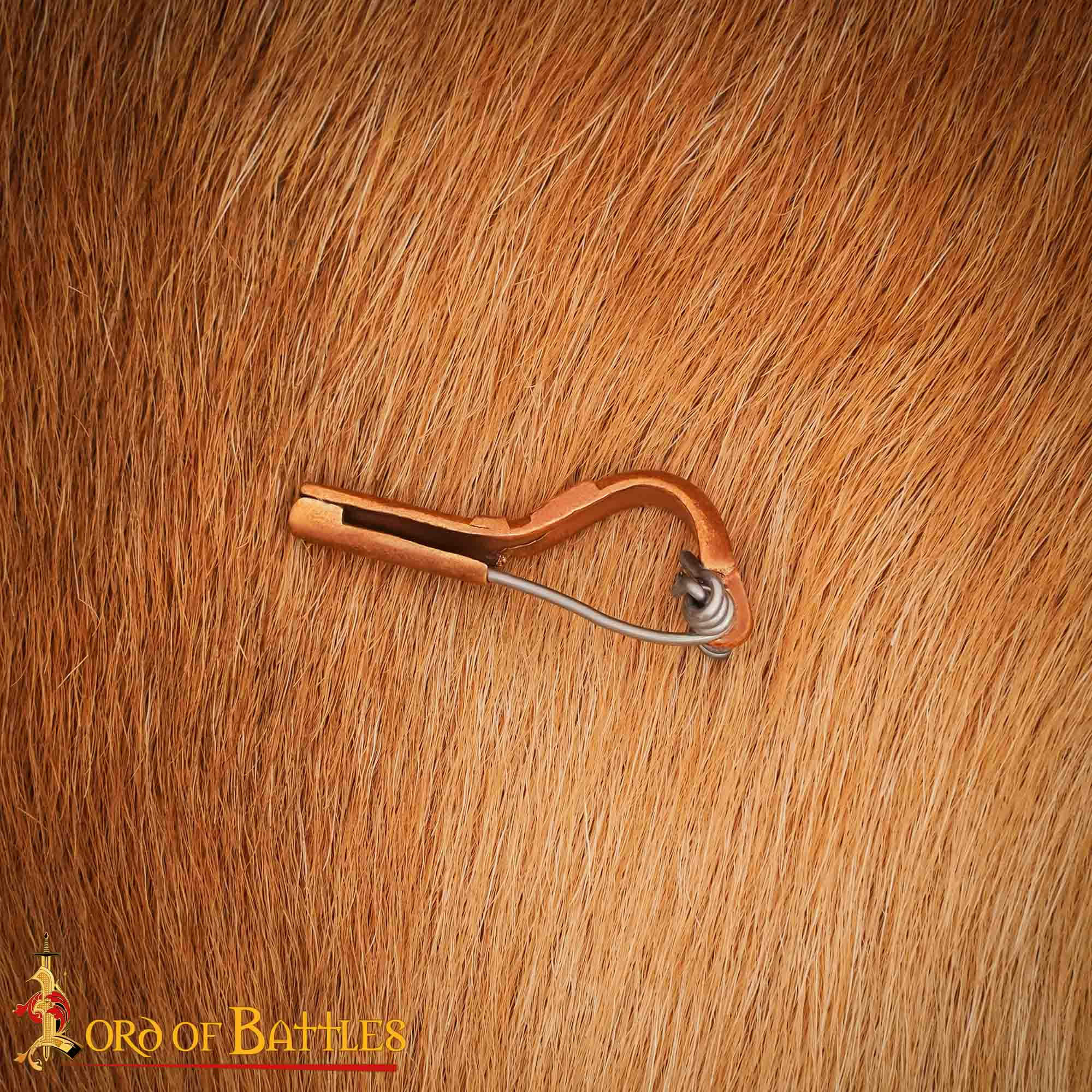 Broche de Peroné de Rodilla de Bronce Romano del Siglo Iii - Fundición a la Cera Perdida - Imagen 10