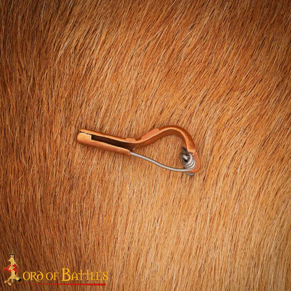 Broche de Peroné de Rodilla de Bronce Romano del Siglo Iii - Fundición a la Cera Perdida - Imagen 10