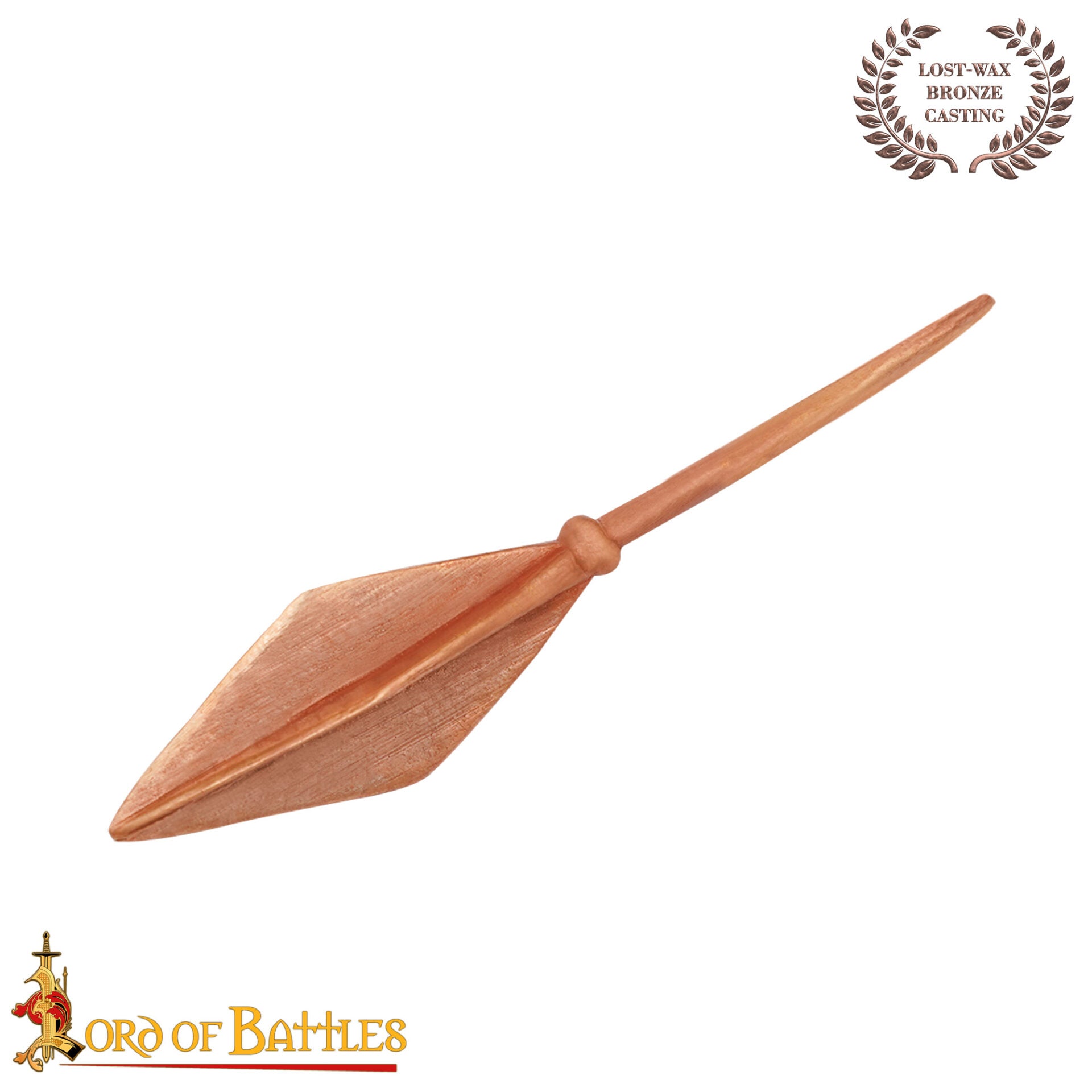 Punta de Flecha de Bronce Fundido a la Cera Perdida 6,5 Cm - Imagen 11