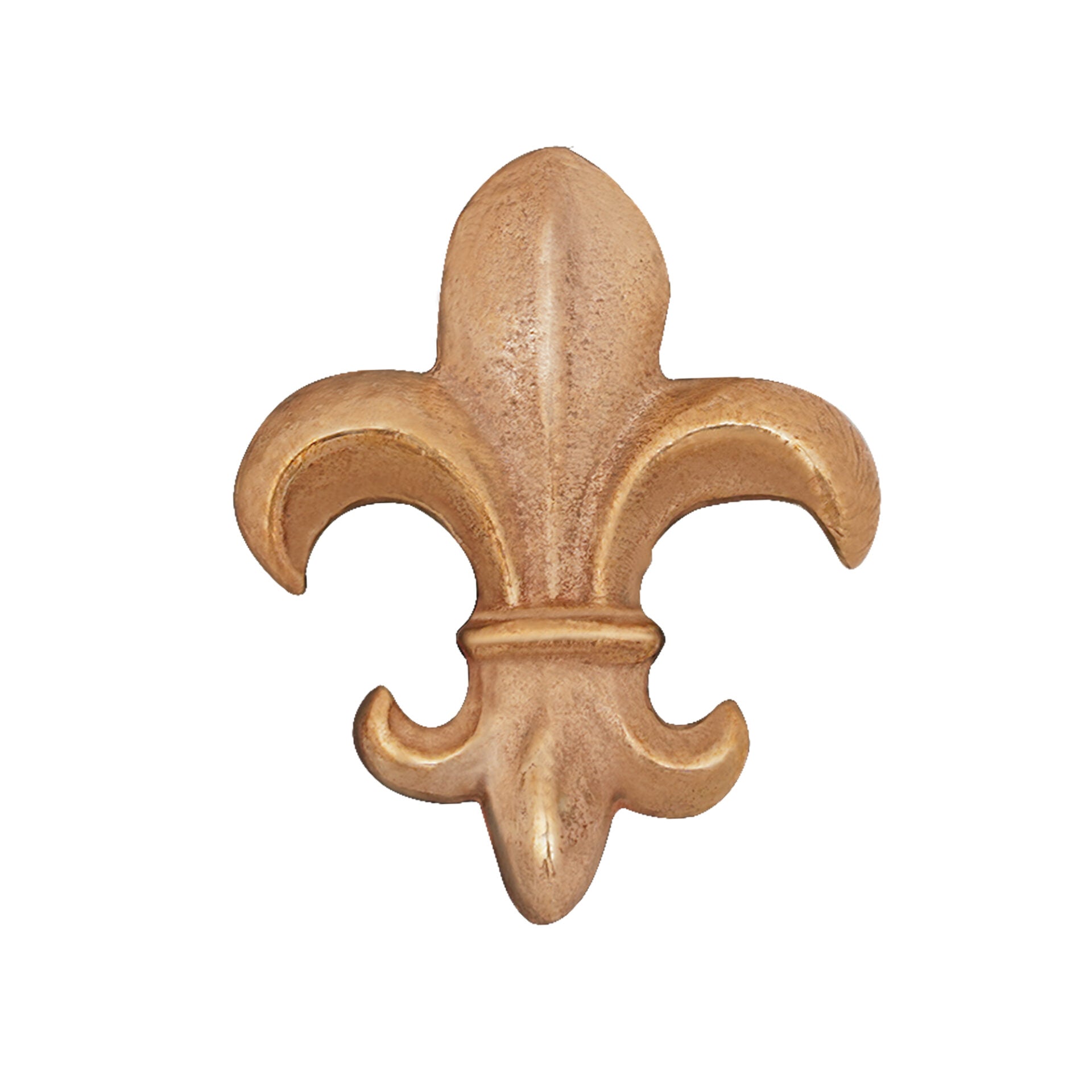 Broche para Cinturón Flor de Lis de Bronce Fundido a la Cera Perdida - Imagen 1