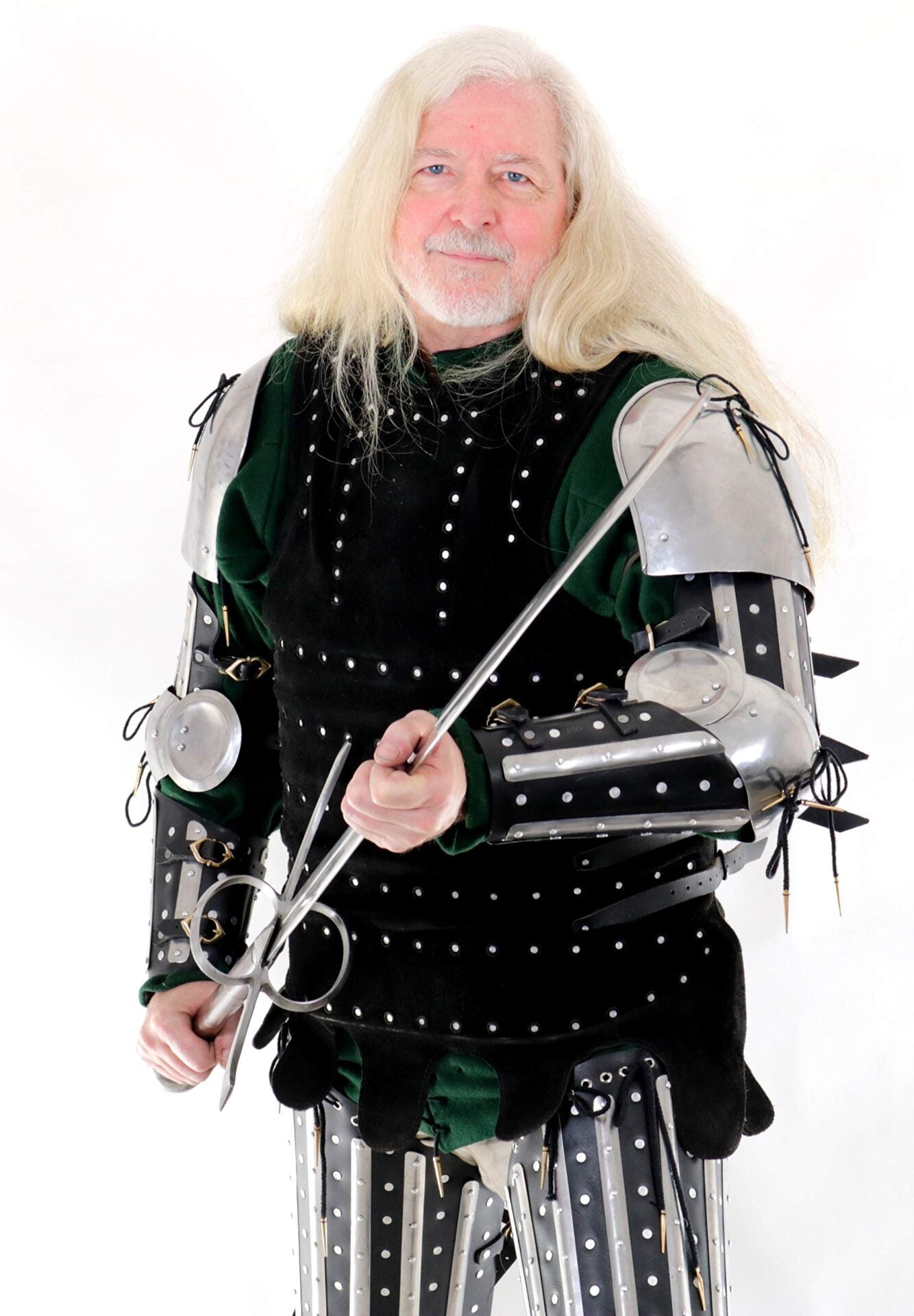 Mythrojan Xiv Century Knight Classic Pauldrons, Calibre 16 - Imagen 6