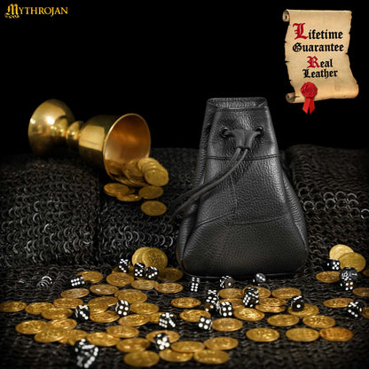Imagen única de: Bolsa medieval con cordón Mythrojan