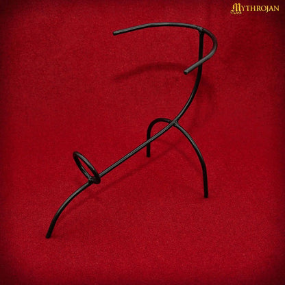 Mythrojan Forjado a Mano para Beber Ale Horn Rack Mead Horn Stand - Imagen 4