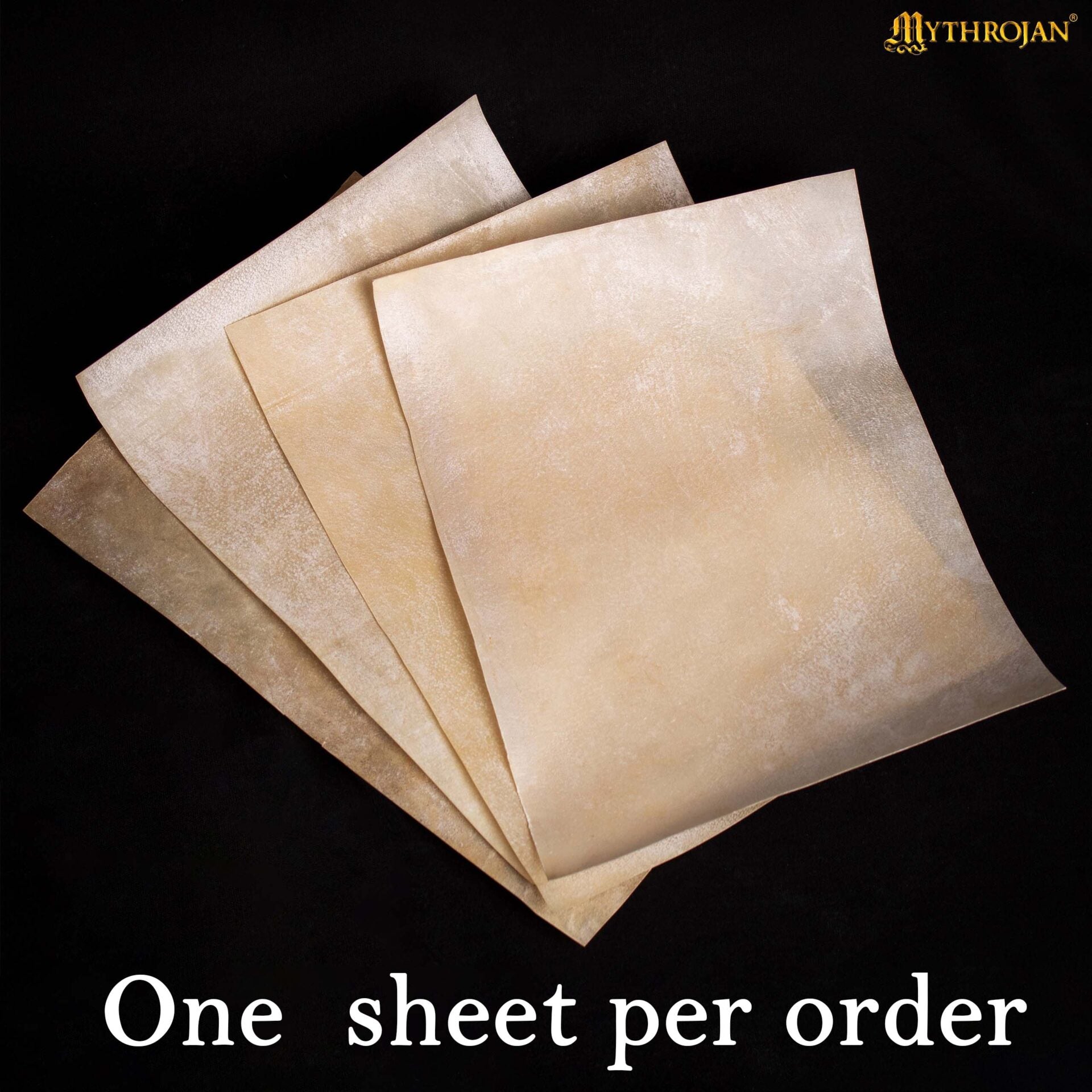 Papel de Escritura Medieval - Pergamino Natural 5x7 Pulgadas | 1 Pc - Imagen 9