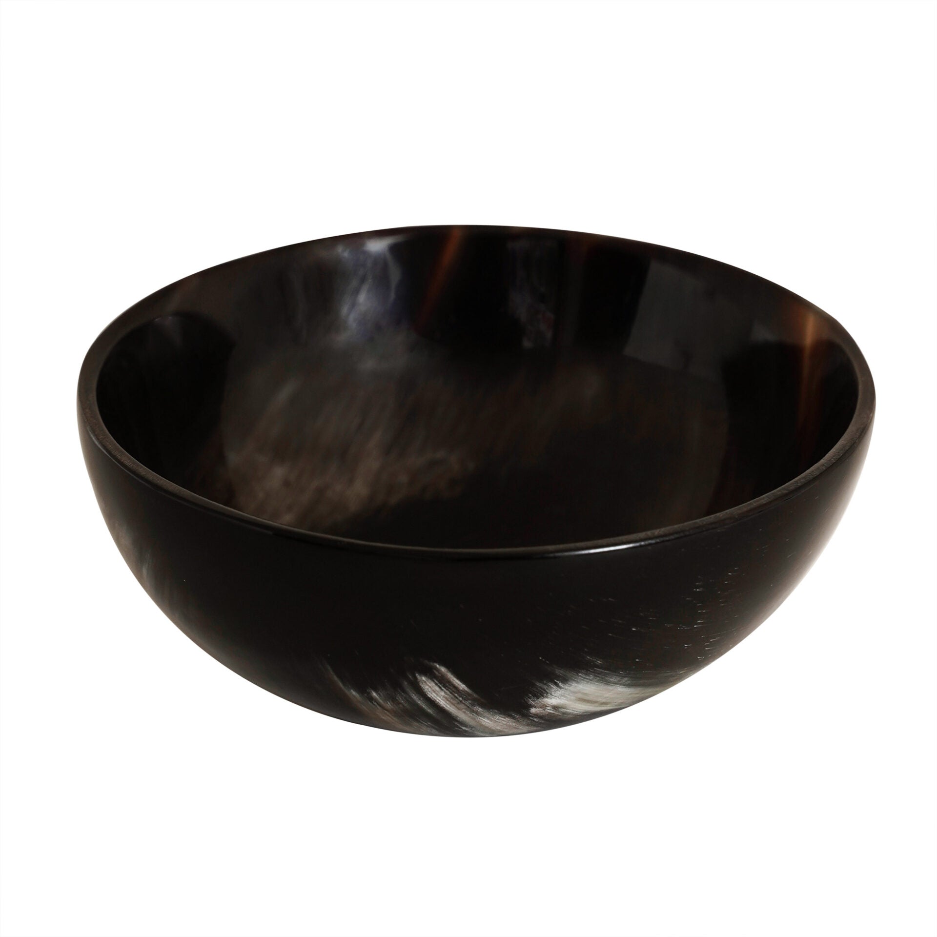 Cuenco de Cuerno de Buey Auténtico Hecho a Mano - Plato Vikingo Pulido para Servir - Imagen 9