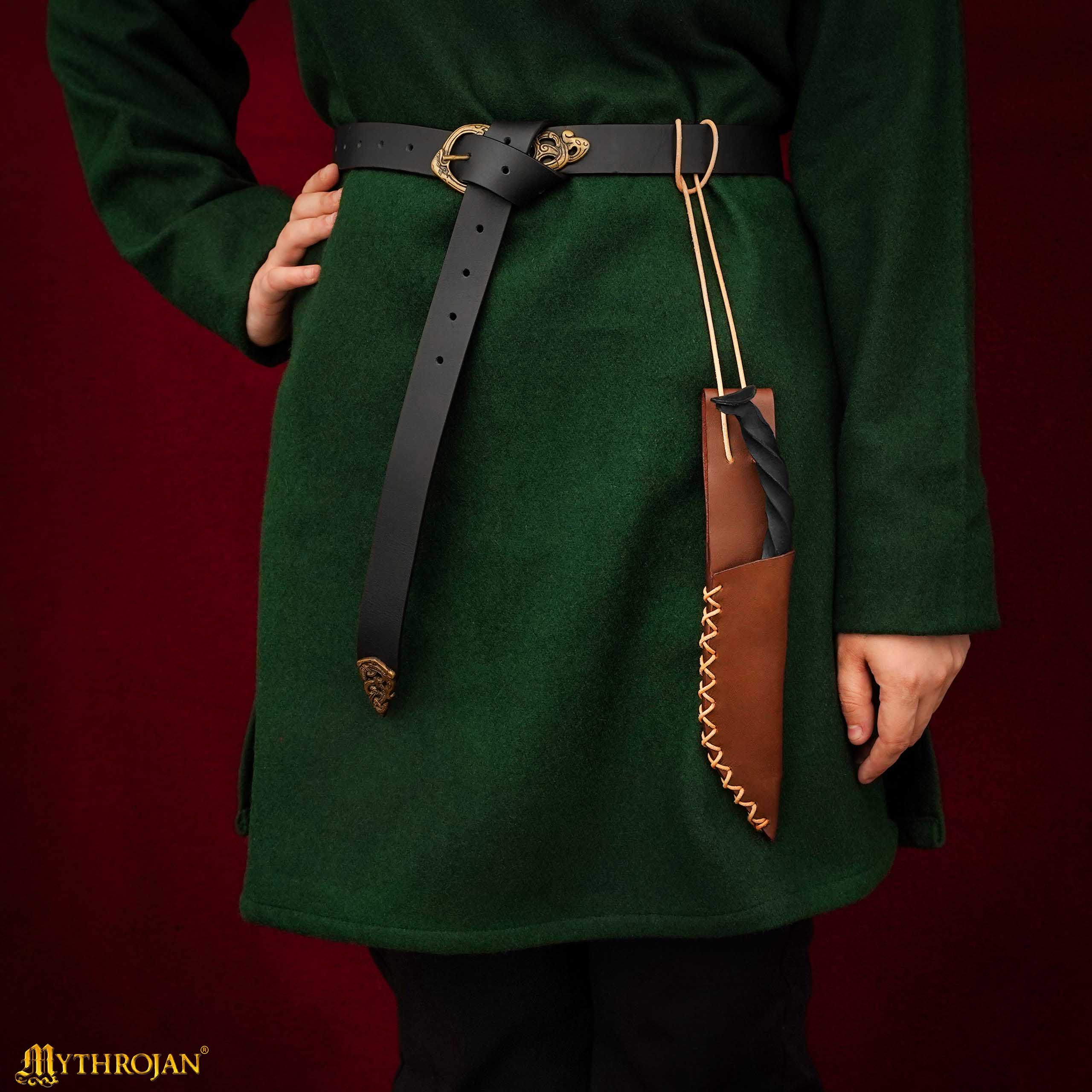 Cuchillo Mythrojan Twisted Railroad Spike con Vaina - Imagen 2