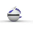 Imagen de Pokeball Artesanal Lugia parte de nuestra colección en Espadas y más, sitio oficial. Esta imagen describe  pokeball