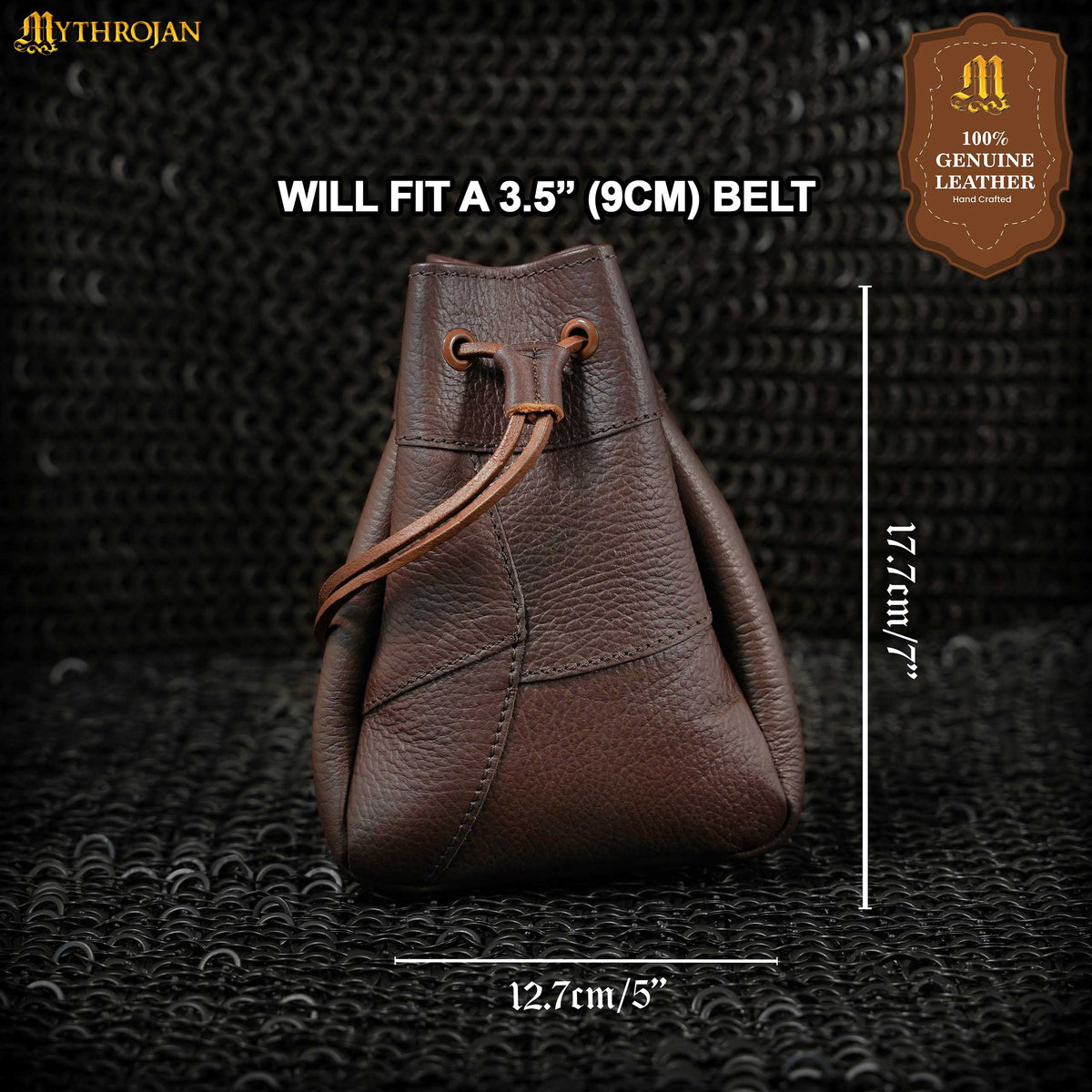 Imagen única de: Bolsa medieval con cordón Mythrojan