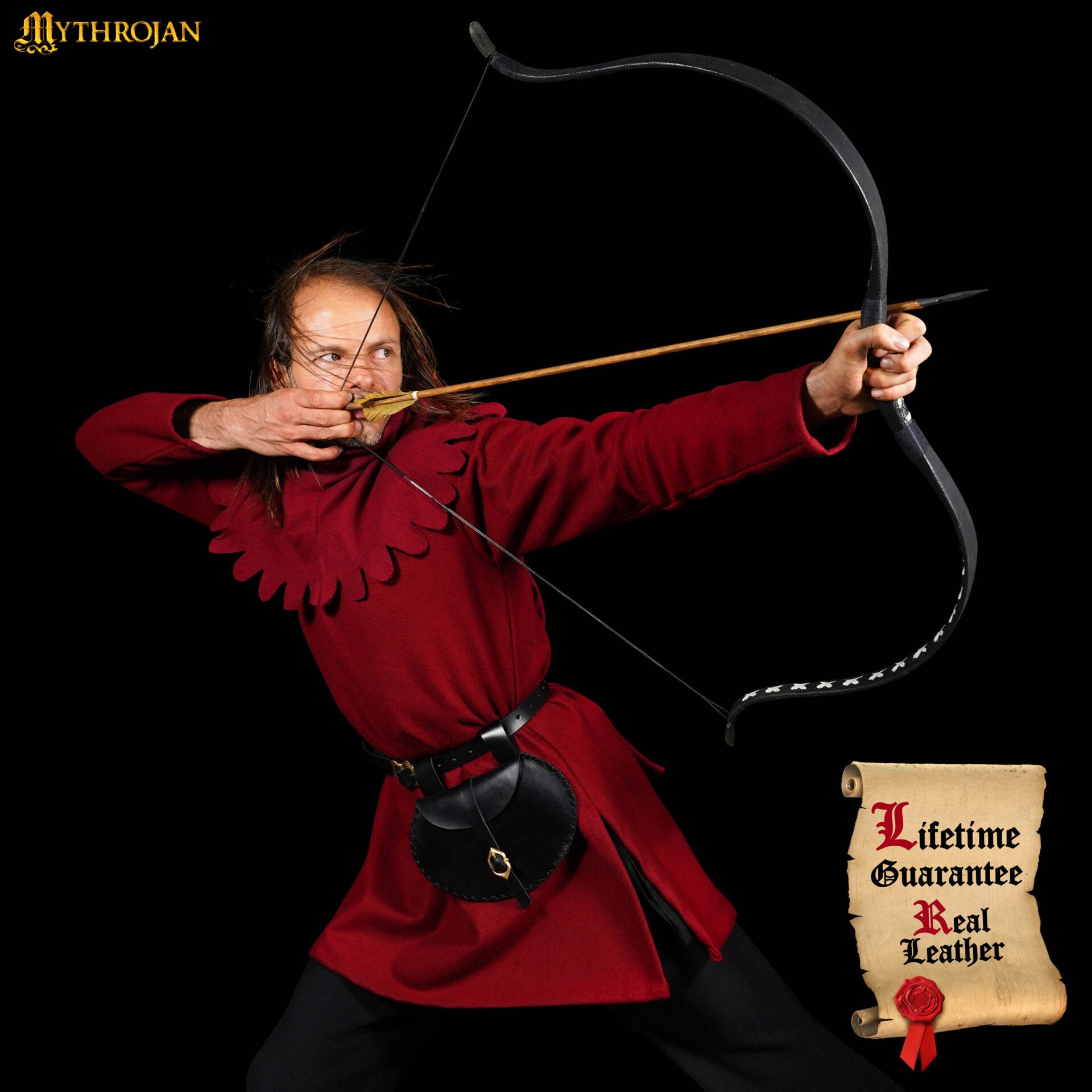 Funda Medieval Vikinga de Cuero para Cinturón Mythrojan - Imagen 4