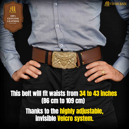 Cinturón de Velcro Mythrojan "urban Viking" para los Kilts y Jeans de los Guerreros de Hoy en Día - Imagen 5